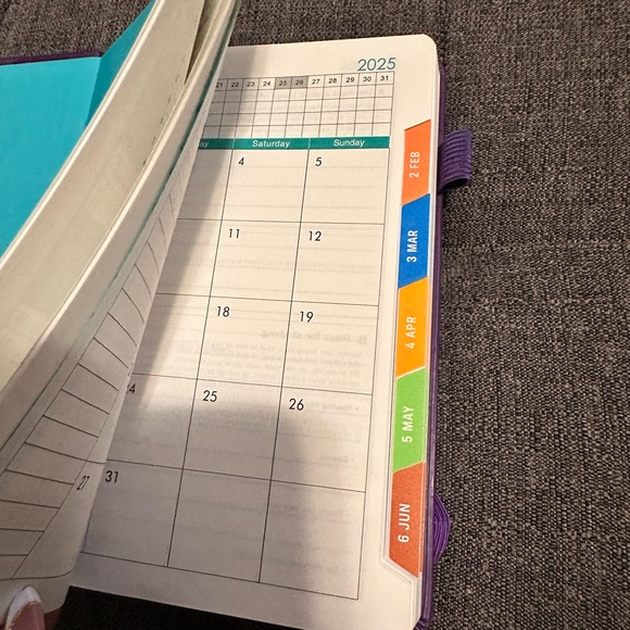 2025 Sanrio Kuromi A5 Daily Planner 400 pages - Picture 5 of 15